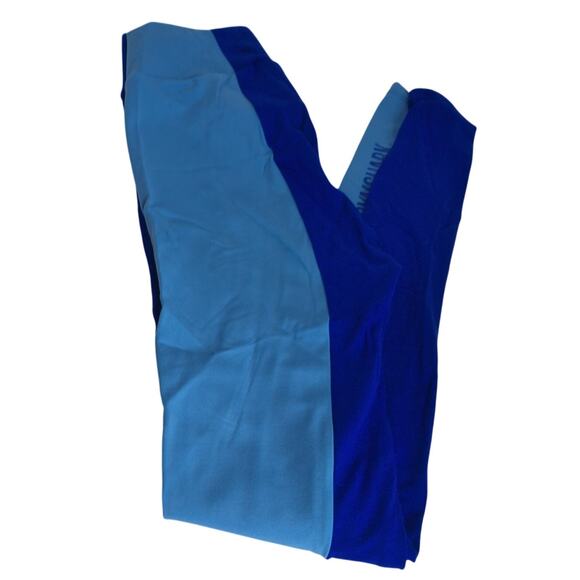 Gymshark Colorblock Duo Leggings Cobalt Size Small - Picture 6 of 7